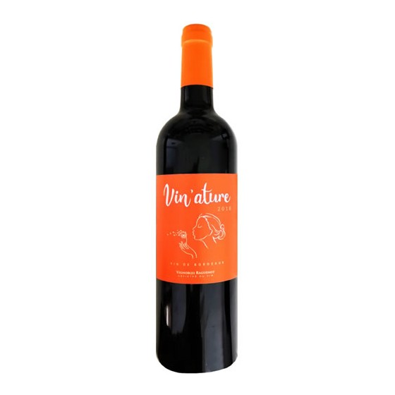 Vin'Ature - Red No-Added Sulfites - AOC Blaye Côtes de Bordeaux